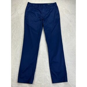 Bonobos Monday Chino Pants Mens 31x32 Navy Blue Athletic Fit Weekday Warrior